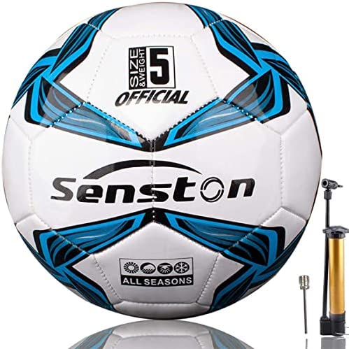 Senston サッカーボール 4号 5号 サッカー 中学 一般 大学 高校用 練習球 検定球 フットサル