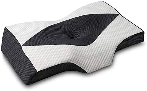 MyeFoam 枕 安眠 肩がラク 低反発 まくら 中空設計 頭・肩をやさしく支える 低反発枕 仰向き 横向き プレゼント 洗える 灰色