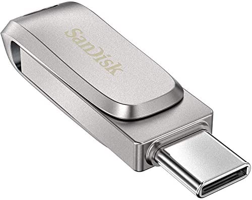 USBメモリー128GB SanDisk サンディスク USB3.1 Gen1-A/Type-C 両コネクタ搭載Ultra Dual Drive Luxe 回転式 [並行輸入品]