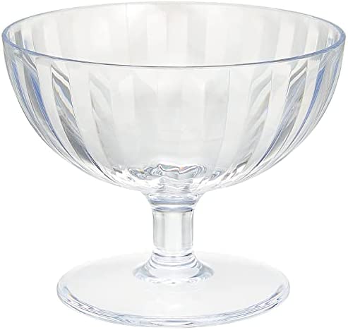 プラキラ(plakira) 石川樹脂工業 ワイングラス デザートグラス クリア 200ml 9.9 x 9.9 x 8 cm 割れないグラス トライタン 食洗機対応 耐