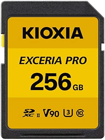 KIOXIA SDXC/UHS-IIメモリカード(256GB) EXCERIA PRO KSDXU-A256G