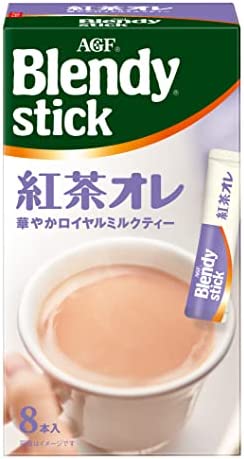 AGF ブレンディスティック 紅茶オレ 8本 ×6箱 【 ミルクティー 】 【 粉末 】