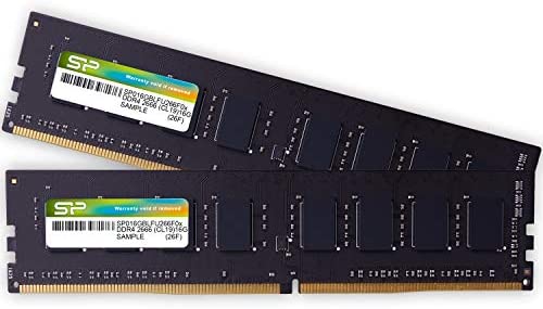 シリコンパワー デスクトップPC用 メモリ DDR4 3200 PC4-25600 16GB x 2枚 (32GB) 288Pin 1.2V CL22 SP032GBLFU320F22