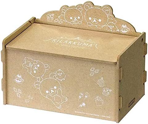ナガノファクトリー RK リラックマ 簡単組立 ふた付 収納ボックス (パジャマパーティ) RK1504 日本製