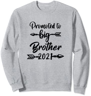 Promoted Big Brother est 2021 Boy Kid Love Bro Arrow Vintage トレーナー