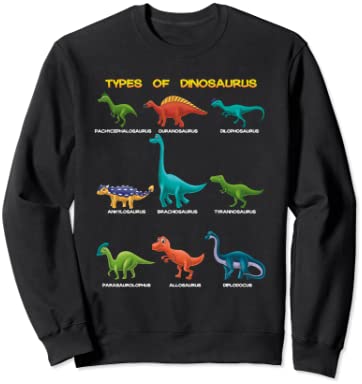 恐竜のギフトシャツの種類-ディノ識別ティーキッズ トレーナー