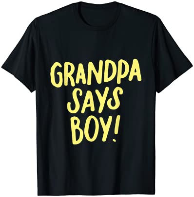 おじいちゃんは男の子かわいい性別を明らかにパーティー Tシャツ