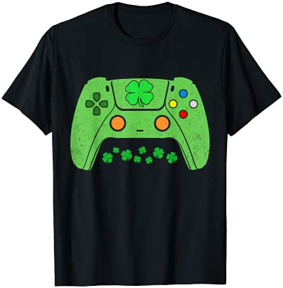 Video Game Gaming St Patricks Day Funny Gamer Boys Kids Gift Tシャツ