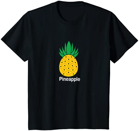 キッズ Psych Pineapple Fruit Cute Funny Vintage For Teen Tシャツ