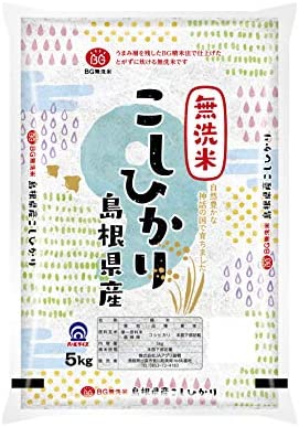 【精米】 島根県産 無洗米 コシヒカリ 5?s