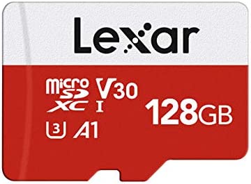Lexar microSD 128GB microSDカード UHS-I 読取り最大100MB/秒 U3 Class10 A1 V30 4K Ultra HD動画撮影 microSDXC「SDアダプター付」 mic