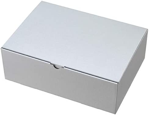 ヘッズ 日本製 無地 ギフトボックス 34.3×11.5×24.5cm シルバーグレー 10枚 箱 シンプル HEADS MSG-LGB1
