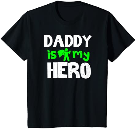 キッズ パパは私のヒーローです キッズ Tシャツ