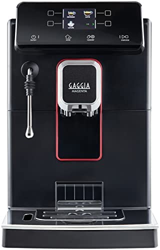 ガジア 全自動コーヒーマシン Magenta Plus(マジェンタ プラス) 1.8L 15杯分 SUP051W ブラック