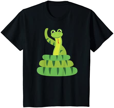 キッズ Funny Boa Constrictor Python 爬虫類スネーク ボーイズ ガールズ Tシャツ