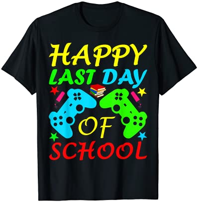 Happy Last Day Of School 2023 - Funny Gamer Video Game Lover Tシャツ