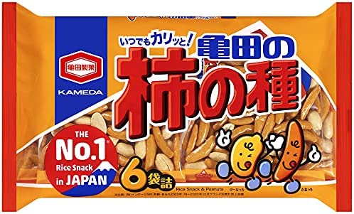 亀田製菓 亀田の柿の種6袋詰 190g×6袋