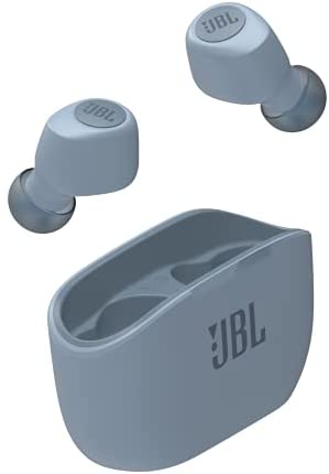 JBL WAVE100 TWS 完全ワイヤレスイヤホン Bluetooth/USBタイプC/ブルー JBLW100TWSBLU