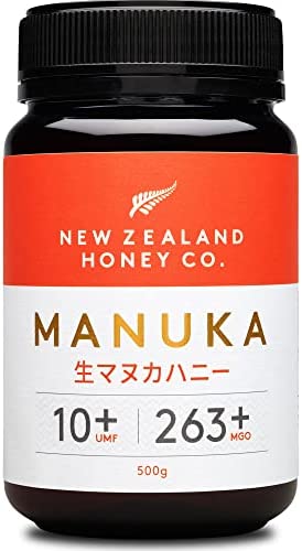 New Zealand Honey Co. ニュージーランドハニーカンパニー マヌカハニー UMF 10+ MGO 263+, 500g