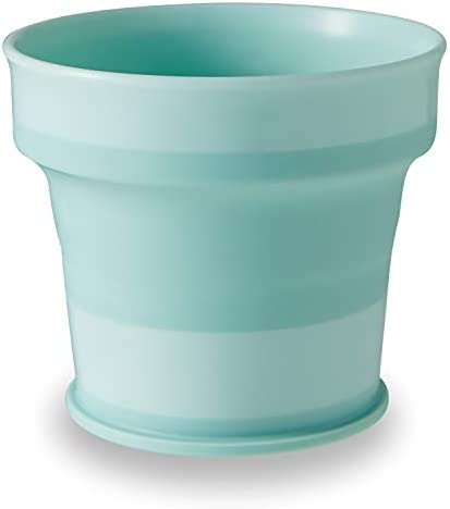 イセトウ UGAI cup(うがいコップ)携帯用 ケース付き ミントグリーン コップ/(伸ばした時)Φ7×6、(折畳時)Φ7×2.5、ケース/8×7.7×3