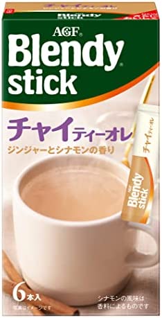 AGF ブレンディ スティック チャイティーオレ 6本×6箱 【 ミルクティー 】 【 紅茶 スティック 】