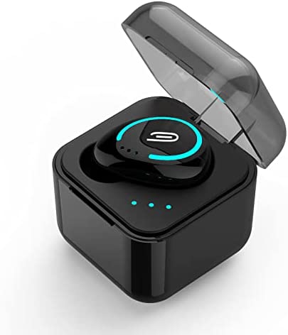 Bluetooth ヘッドセット 片耳 ワイヤレス ブルートゥース イヤホン スポーツ ノイズキャンセリング V5.0 ハンズフリー通話 小型 軽量 自