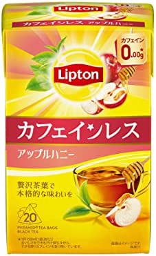 リプトン紅茶 カフェインレスティー アップルハニー ティーバッグ 20袋×6個