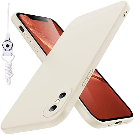 iphone x ケース シリコン 薄型 スリム 磨り表面 指紋防止カバー 柔らかい裏地 アイフォン x ケース耐衝撃 カバー ネックストラップ米軍M