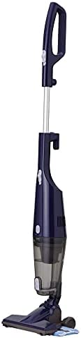 ツインバード コードレス 掃除機 ワイパー スティック型 クリーナー 充電式 床拭き フキトリッシュ プルシャンブルー TC-5175BL