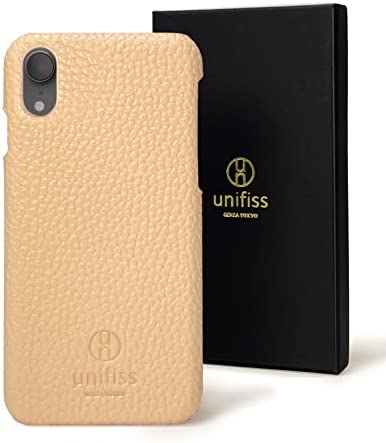 【銀座発】unifiss iPhone XR ケース 対応 薄型 軽量 ワイヤレス充電対応 iphonexr 高級 シュリンク PU レザー カバー 型 iphonexrケース
