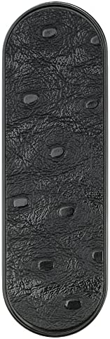 Kenko スマートフォン用マルチバンド MOMOSTICK LOCK プラス オーストリッチ柄 ブラック サイズ調整可能 ガラス面貼付用シール付属 F-OS-