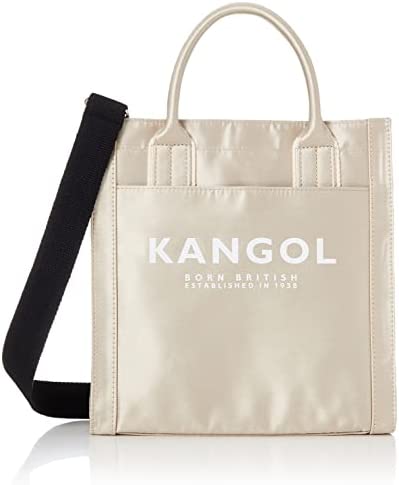 [カンゴール] トートバッグ 軽量 KANGOLロゴプリント ポリエステルツイル S
