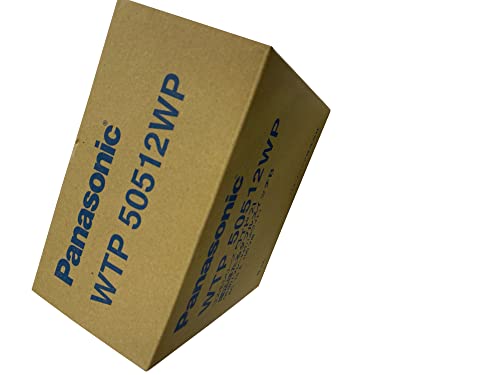 パナソニック(Panasonic) コスモワイド21 埋込ほたるダブルスイッチB 5個セット WTP50512WP