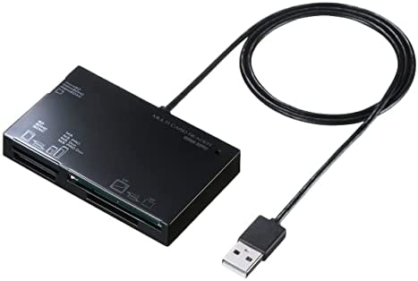 サンワサプライ USB2.0 カードリーダー ADR-ML19BKN