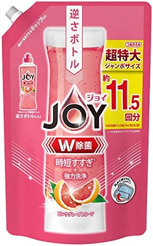 [大容量] ジョイ W除菌 食器用洗剤 ピンクグレープフルーツ 詰め替え 1,490mL