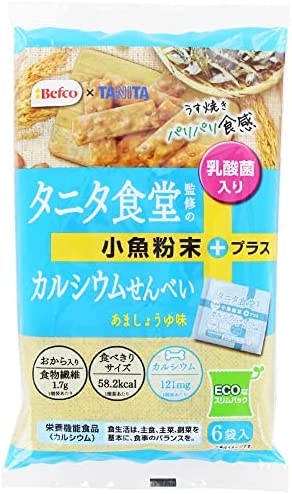 栗山米菓 タニタ食堂監修のカルシウムせん 96g×12袋