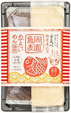 清家商会 手延べ鯛麺つゆ付 280g(めん180g×1袋、つゆ50g×2袋) × 2