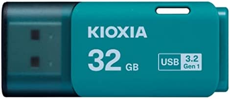 KIOXIA(キオクシア) 旧東芝メモリ USBフラッシュメモリ 32GB USB3.2 Gen1 日本製 国内サポート正規品 KLU301A032GL