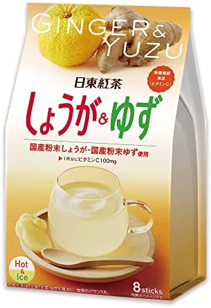 三井農林 日東紅茶 しょうが & ゆず 8本×6個